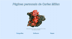 Desktop Screenshot of carlesmillan.cat